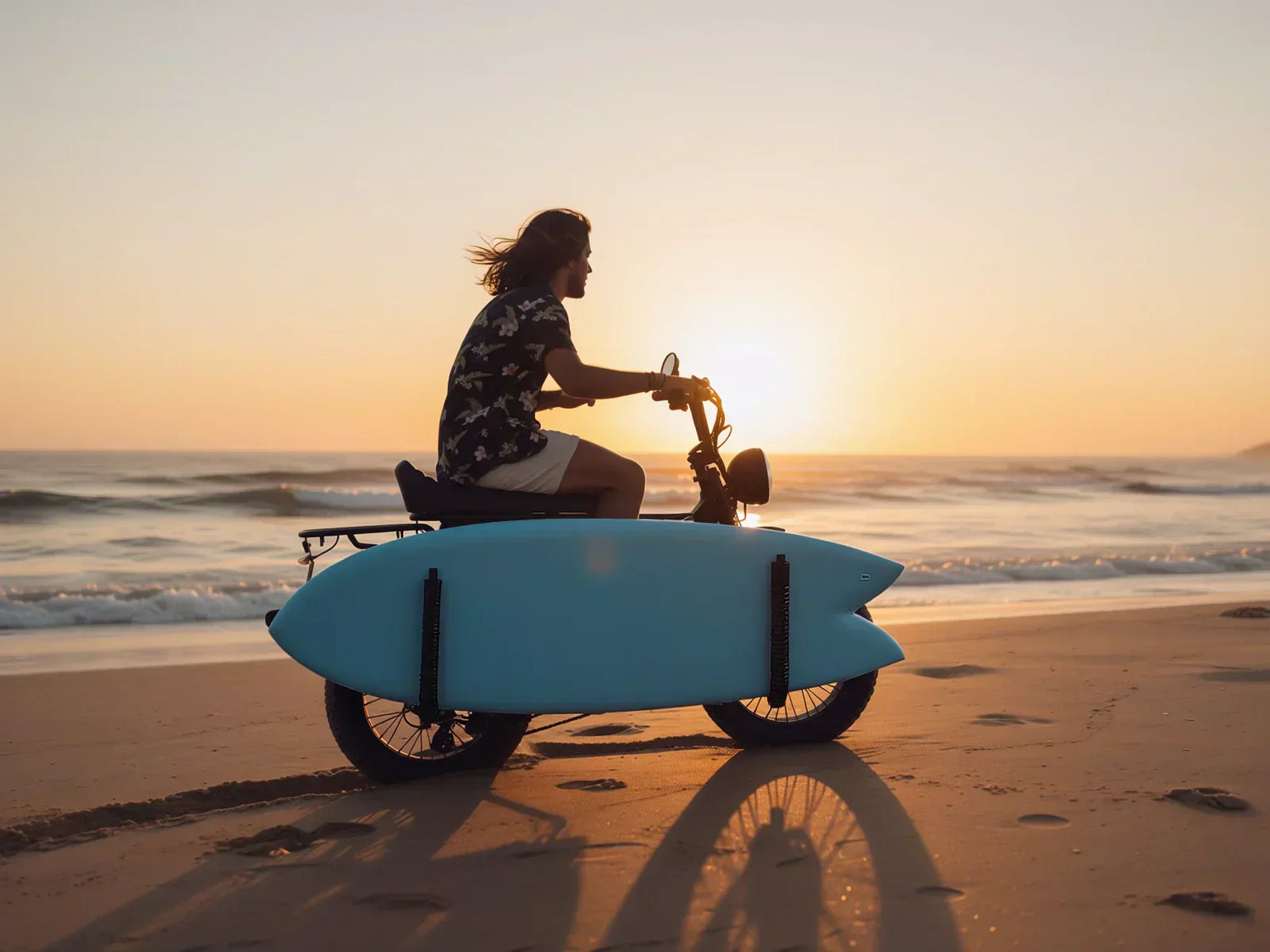 The Best Ebike for Surfing & How to Choose an Electric Bike with Surfboard Rack
