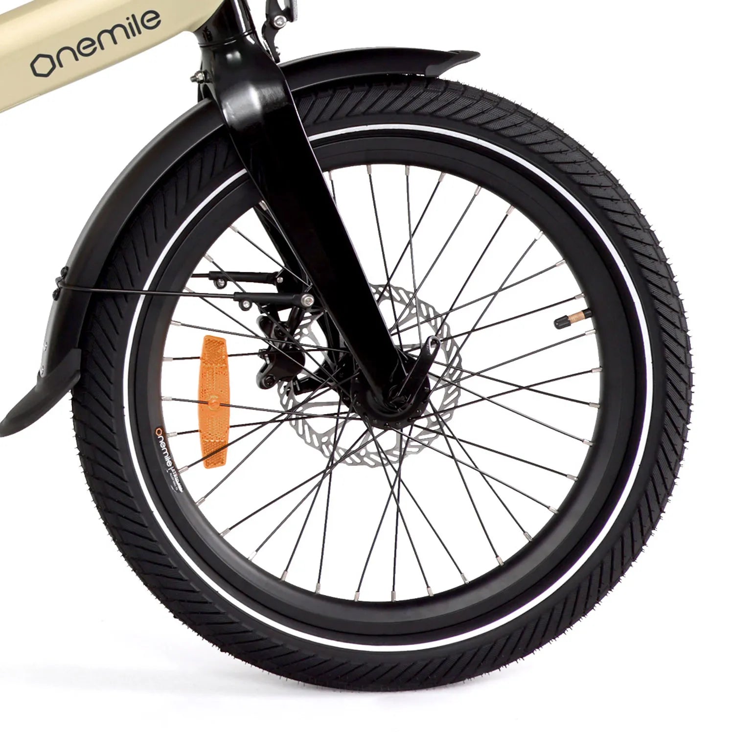 Onemile Nomad Ebike with 20x2.25” KENDA tires – Durable and grippy tires for city riding and light off-road