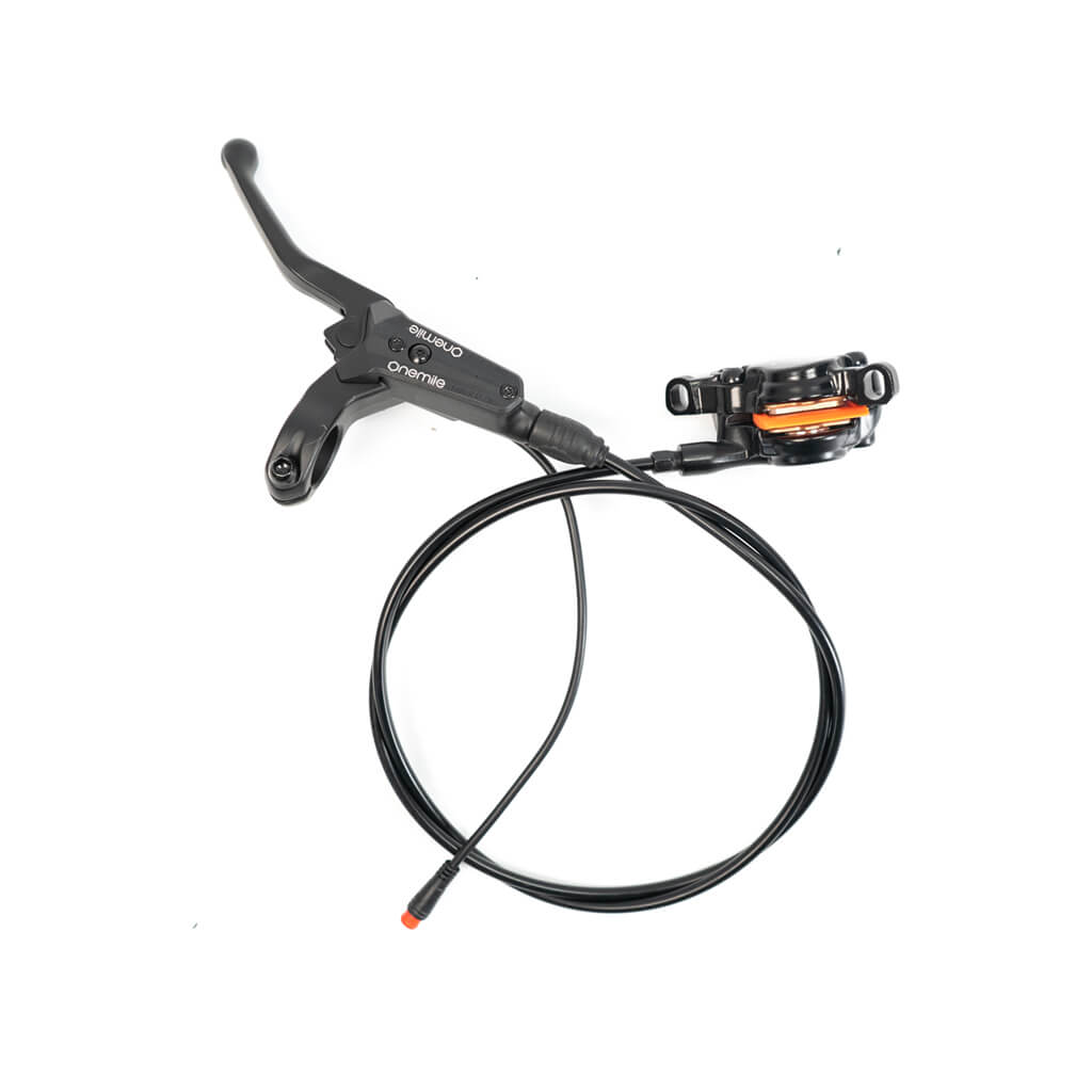 Onemile Scrambler ebike hydraulic brake system