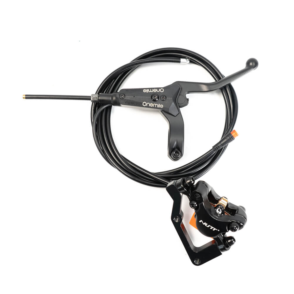 High-performance hydraulic brake kit for Onemile Scrambler fatbike