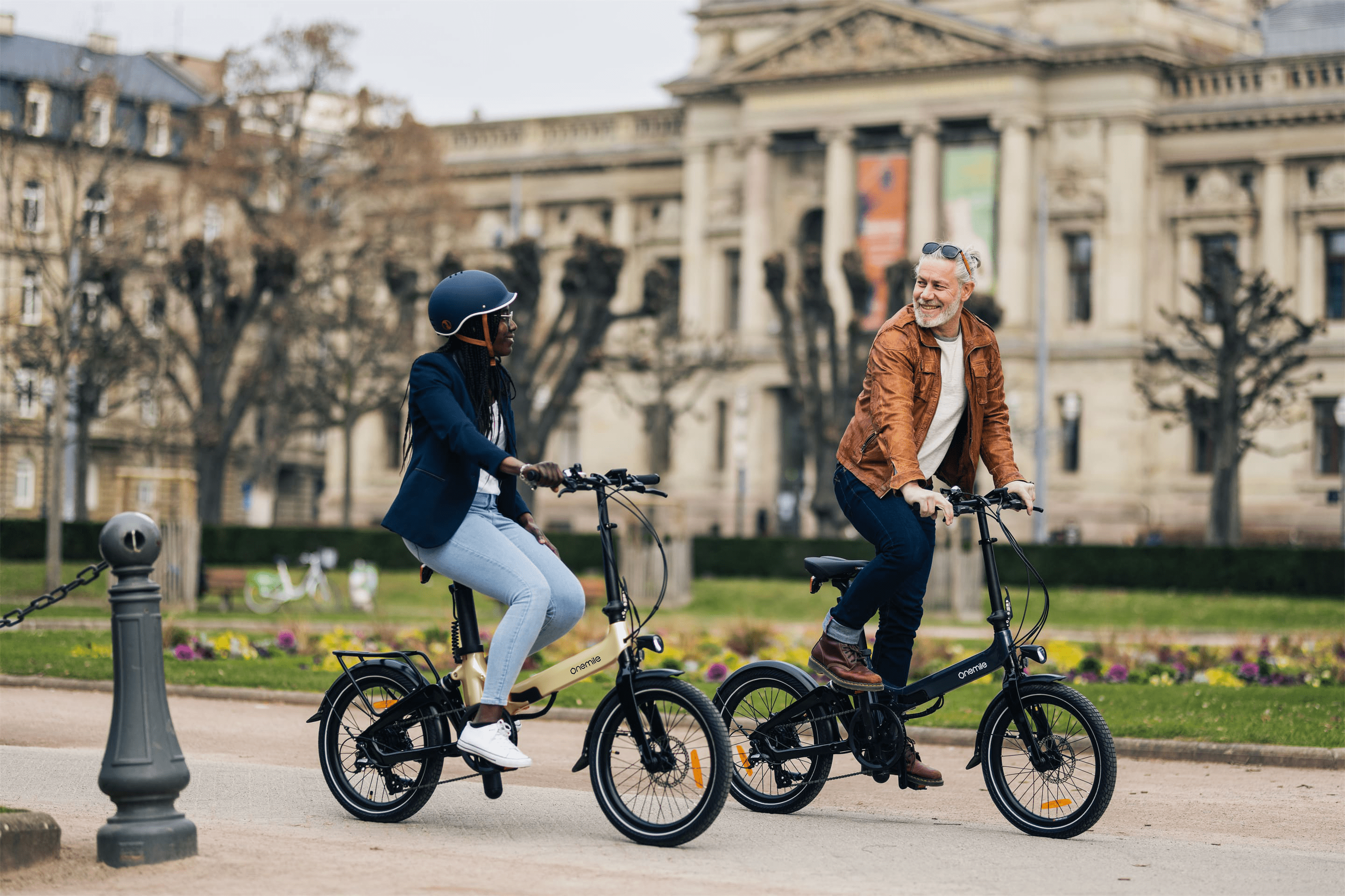 Onemile Nomad Bicicleta Eléctrica Plegable Shimano 7V 486Wh 20'' Azul 2022