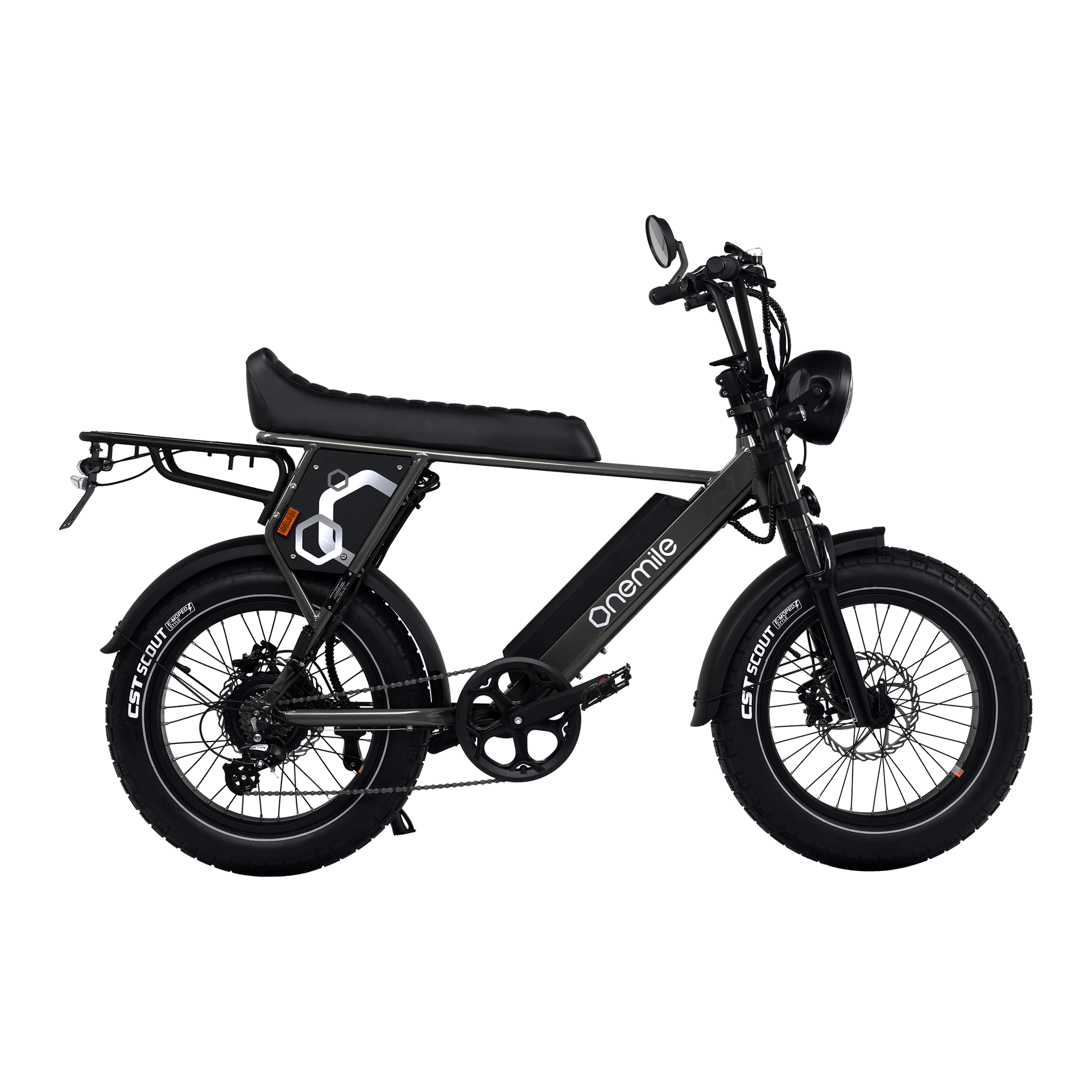 Onemile Scrambler Electric Fat Bike - Main Image