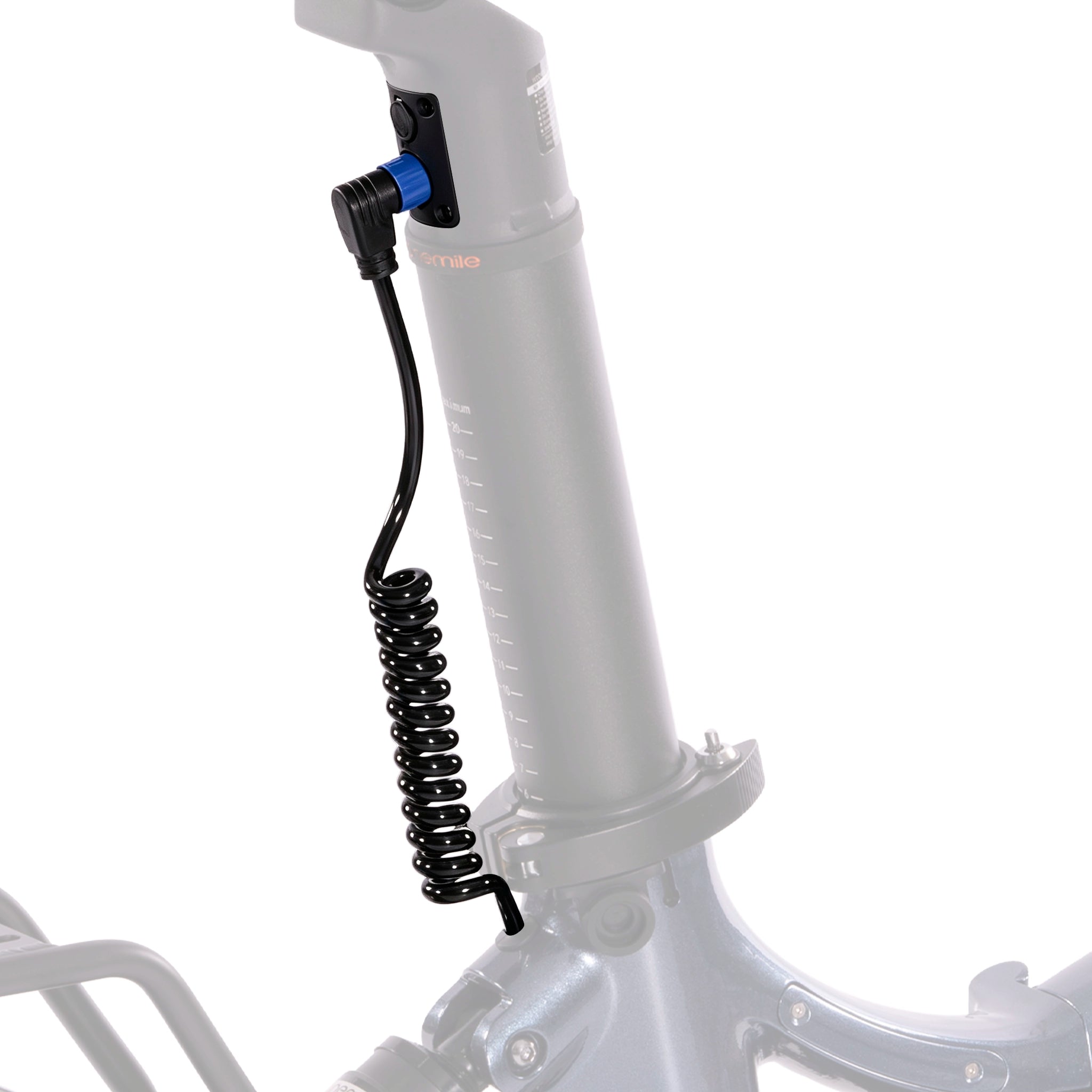 Onemile Nomad Accessories：Seat Tube Battery Charging Port + Power Cable