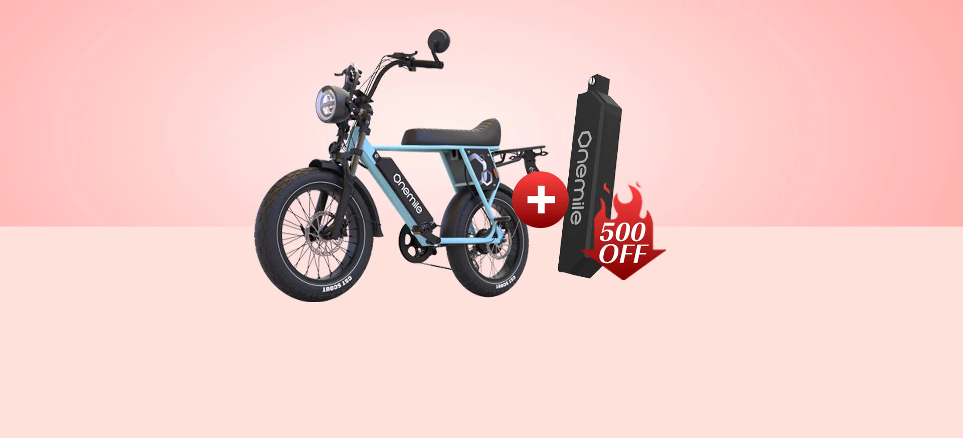 Free battery with Onemile Scrambler in Mid-Year Mega Sale